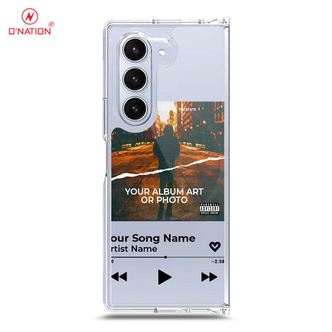 Samsung Galaxy Z Fold 6 5G Cover - Personalised Album Art Series - 4 Designs - Clear Phone Case - Soft Silicon Borders