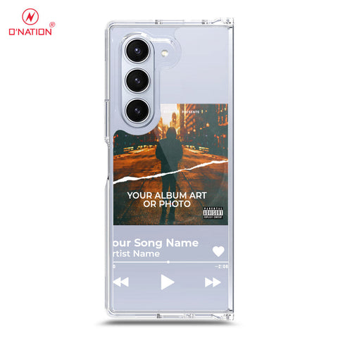 Samsung Galaxy Z Fold 6 5G Cover - Personalised Album Art Series - 4 Designs - Clear Phone Case - Soft Silicon Borders