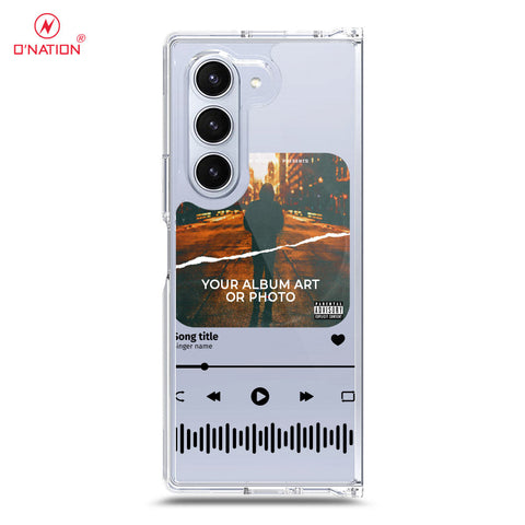 Samsung Galaxy Z Fold 6 5G Cover - Personalised Album Art Series - 4 Designs - Clear Phone Case - Soft Silicon Borders