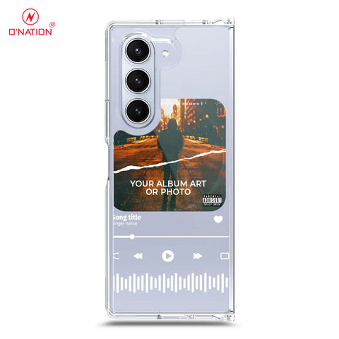 Samsung Galaxy Z Fold 6 5G Cover - Personalised Album Art Series - 4 Designs - Clear Phone Case - Soft Silicon Borders