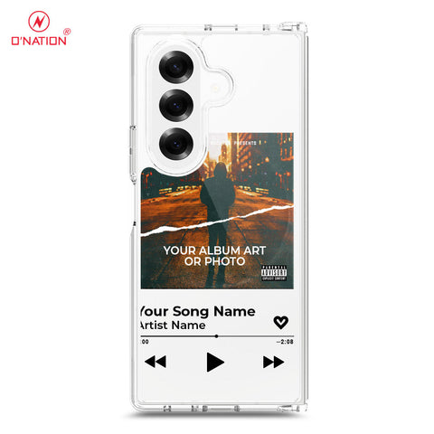 Samsung Galaxy Z Fold 7 Cover - Personalised Album Art Series - 4 Designs - Clear Phone Case - Soft Silicon Borders
