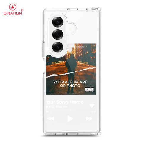 Samsung Galaxy Z Fold 7 Cover - Personalised Album Art Series - 4 Designs - Clear Phone Case - Soft Silicon Borders