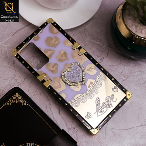 Oppo A54 4G Cover - Design3 - Heart Bling Diamond Glitter Soft TPU Trunk Case With Ring Holder