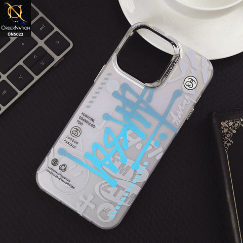 iPhone 14 Pro Cover- Silver - D2 - Dream Series Anti Slip Shock Abrorption Soft Borders Protective Case