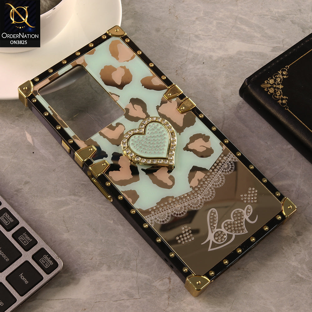 Infinix Note 12 G96 Cover - Design 6 - Heart Bling Diamond Glitter Soft TPU Trunk Case With Ring Holder