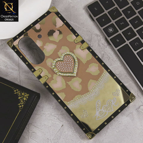 Xiaomi Poco C65 Cover - Design5 - Heart Bling Diamond Glitter Soft TPU Trunk Case With Ring Holder