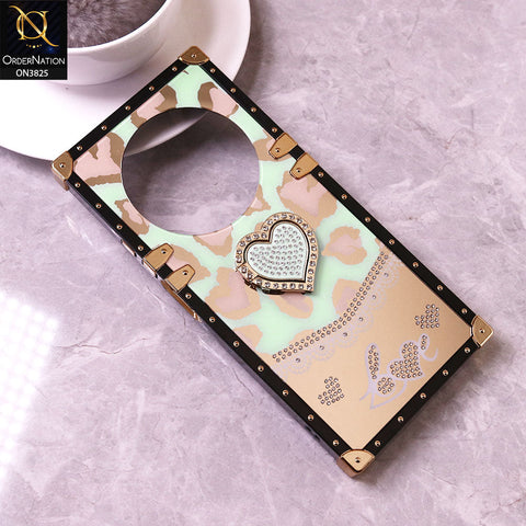 Xiaomi Redmi A4 Cover - Design6 - Heart Bling Diamond Glitter Soft TPU Trunk Case With Ring Holder