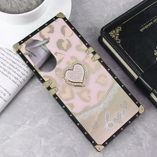 Xiaomi Redmi A5 4G Cover - Design 1 - Heart Bling Diamond Glitter Soft TPU Trunk Case With Ring Holder