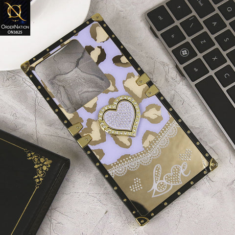 Xiaomi Redmi Note 13 Pro 4G Cover - Design3 - Heart Bling Diamond Glitter Soft TPU Trunk Case With Ring Holder