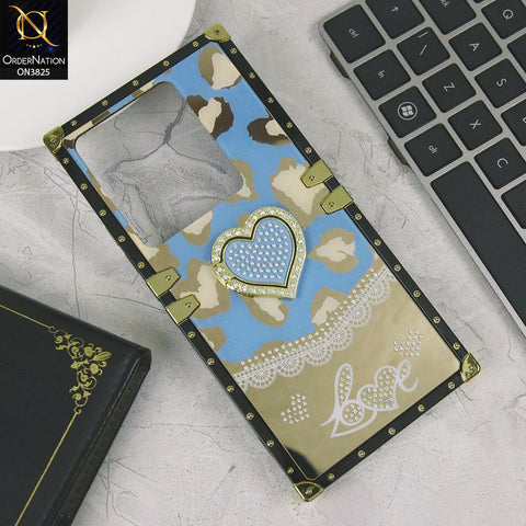 Xiaomi Redmi Note 13 Pro 4G Cover - Design4 - Heart Bling Diamond Glitter Soft TPU Trunk Case With Ring Holder