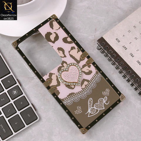 Oppo Reno 11F 5G Cover - Design1 - Heart Bling Diamond Glitter Soft TPU Trunk Case With Ring Holder