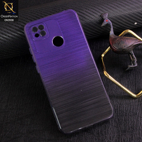 Xiaomi Redmi 10A Cover - Design 6 - New Rainbow Style Soft Silicone Borders Clear Back Case With Electroplating Camera Ring