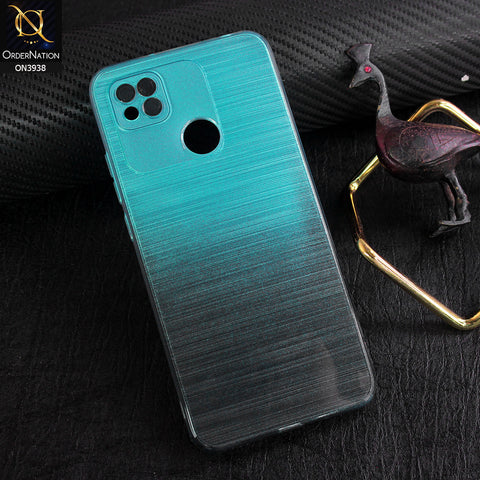 Xiaomi Redmi 10A Cover - Design 7 - New Rainbow Style Soft Silicone Borders Clear Back Case With Electroplating Camera Ring