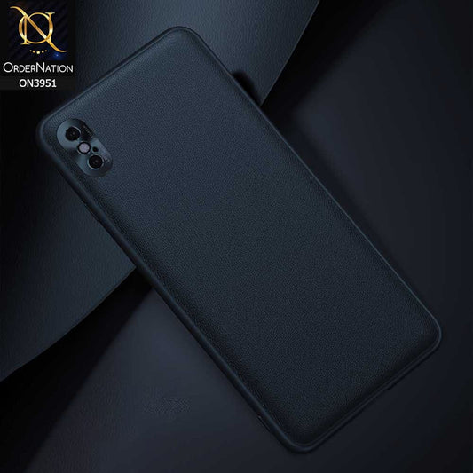 iPhone XS / X Cover - Green - ONation Classy Leather Series - Minimalistic Classic Textured Pu Leather With Attractive Metallic Camera Protection Soft Borders Case