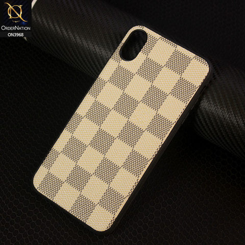 iPhone XS Max Cover - Design 1 - New Texture Style Look Soft Silicone Borders Case