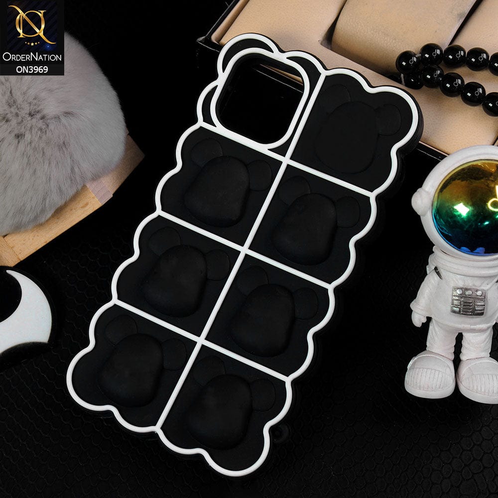 iPhone 11 Pro Max  Cover - Design 1  - Soft Silicon Stylish Pop It Phone Case