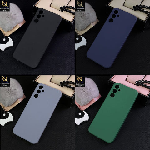 Samsung Galaxy A24 4G Cover - Gray -  New Colored Soft Silicon Case With Camera Bumper Protection