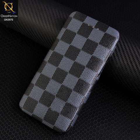 iPhone 11 Pro Cover - Grey - New Leather Texture Style Flip Book Case