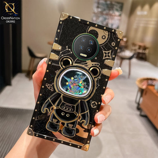 Casing Infinix Note 12 Pro Note 12I Note 8 Note 11i Note 10 Note 11s Note  11 Pro Note 8I Smart 5 Smart 6 Square Case, Diamond Butterfly Luxury Golden  Decoration Shockproof