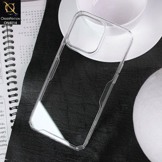 iPhone 15 Pro Max Cover - Transparent - New NILLKIN Nature TPU Pro 4D Camera Bumper Protective case