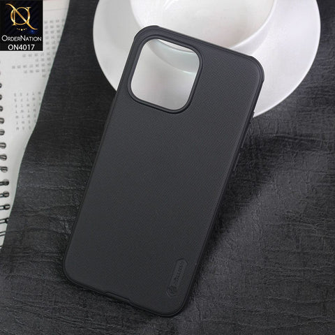 iPhone 15 Pro Max Cover - Premium Quality NILLKIN Super Frosted Scratch Resistant Shield Pro Case With Camera Bumper protection