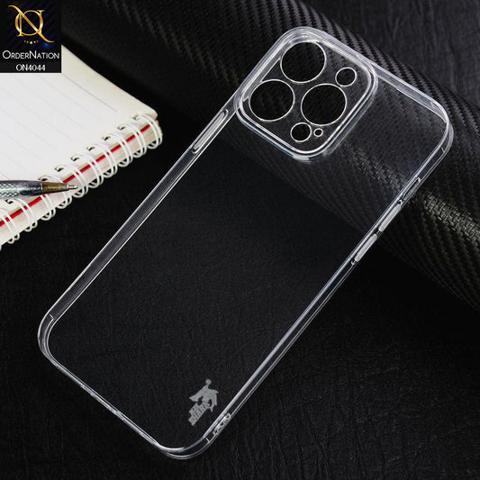 iPhone 16 Pro Max Cover - Transparent - Soft Silicone + TPU case with Camera Protection