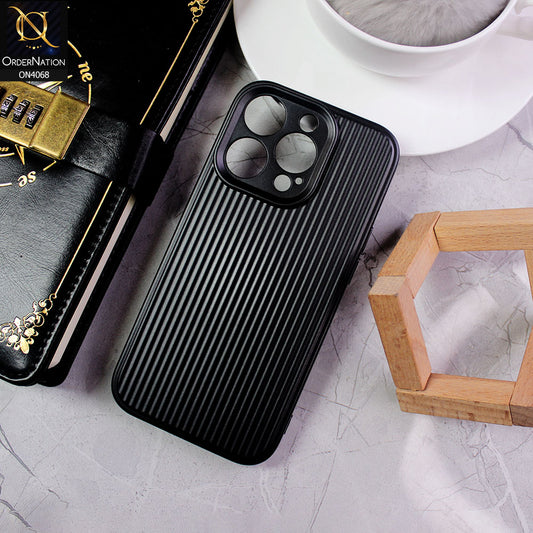 iPhone 14 Pro Cover - Black - New Stylish Soft Silicon Camera Protection Creative Case