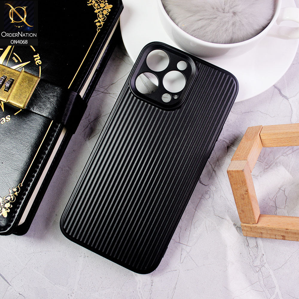 iPhone 14 Pro Max Cover - Black - New Stylish Soft Silicon Camera Protection Creative Case