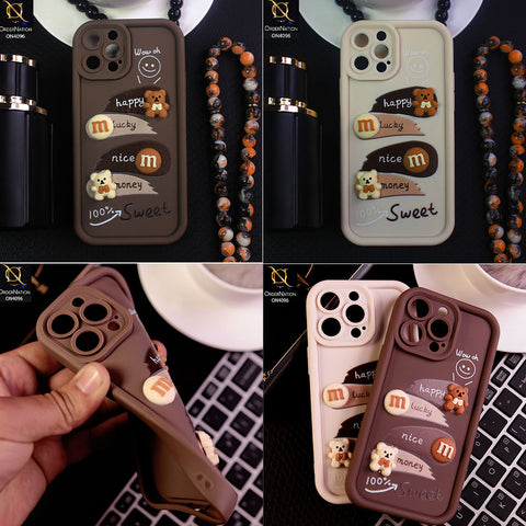 iPhone 14 Pro - Chocolate Brown - ONation Silica Gel Series - HQ Liquid Silicone Elegant Colors Camera Protection Soft Case