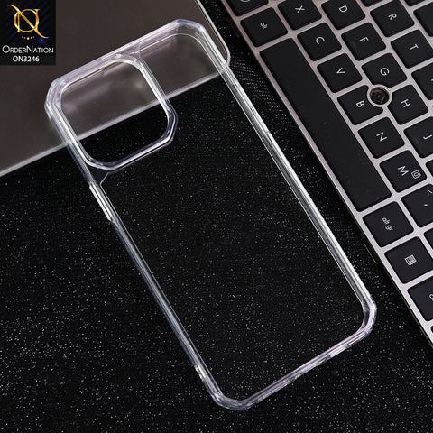 iPhone 14 Pro Cover - Transparent - High Quality Case Completely Clear and Scratch - Resistant Phone Soft Case
