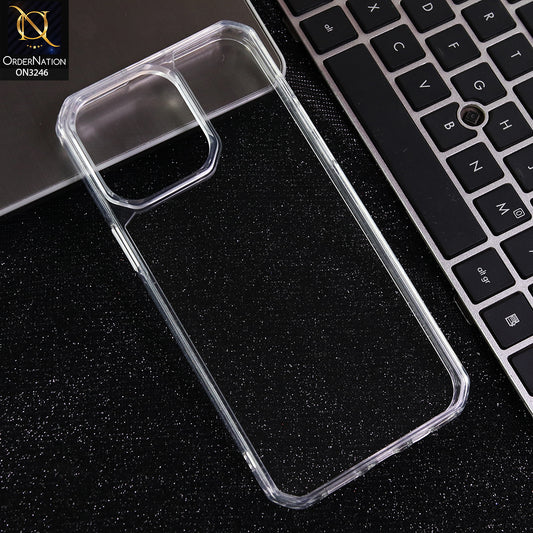 iPhone 14 Pro Max Cover - Transparent - High Quality Case Completely Clear and Scratch - Resistant Phone Soft Case