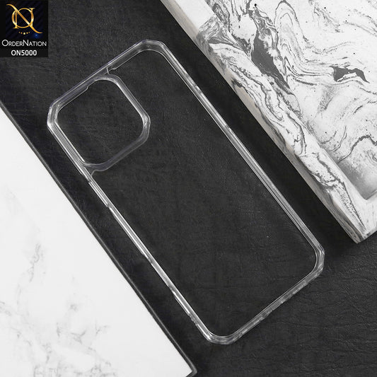 iPhone 14 Cover - Transparent - High Quality Case Completely Clear and Scratch - Resistant Phone Soft Case