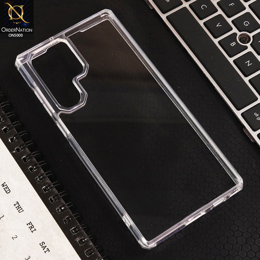 Samsung Galaxy S22 Ultra 5G Cover - Transparent - High Quality Case Completely Clear and Scratch - Resistant Phone Soft Case