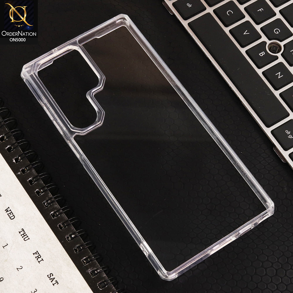 Samsung Galaxy S23 Ultra 5G Cover - Transparent - High Quality Case Completely Clear and Scratch - Resistant Phone Soft Case
