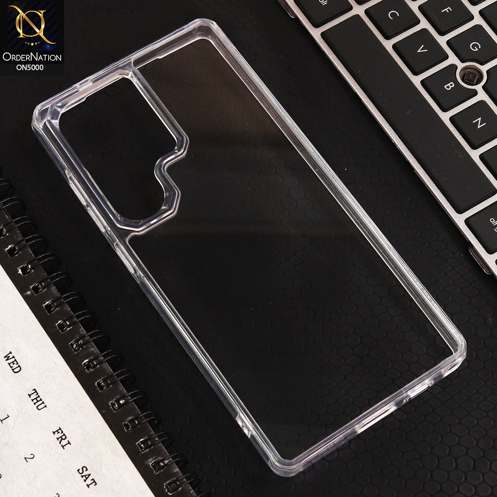Samsung Galaxy S25 Ultra Cover - Transparent - High Quality Case Completely Clear and Scratch - Resistant Phone Soft Case