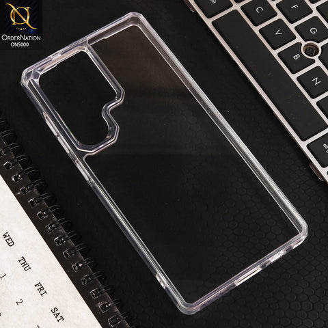 Samsung Galaxy S25 Ultra Cover - Transparent - High Quality Case Completely Clear and Scratch - Resistant Phone Soft Case