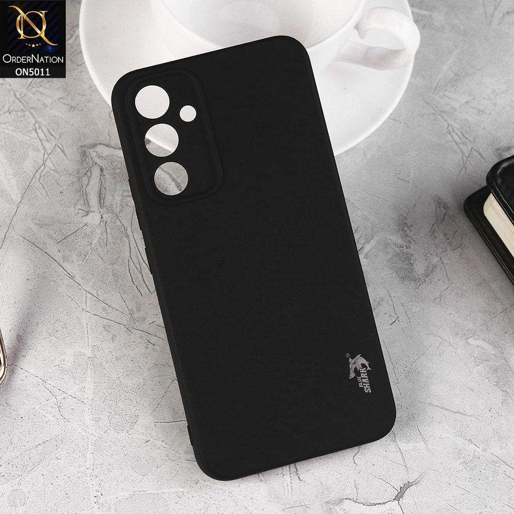 Samsung Galaxy A54 - Black -  Soft Silicone + Tpu case with Camera Bumper Protection