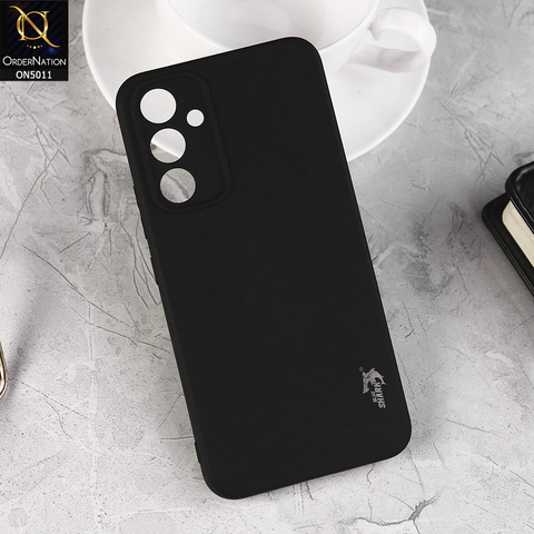 Samsung Galaxy A54 5G - Black -  Soft Silicone + Tpu case with Camera Bumper Protection