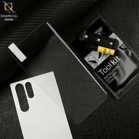 Samsung Galaxy S22 Ultra 5G Screen Protector - Amigo Nano Liguid UV Glue HD Glass Screen Protector