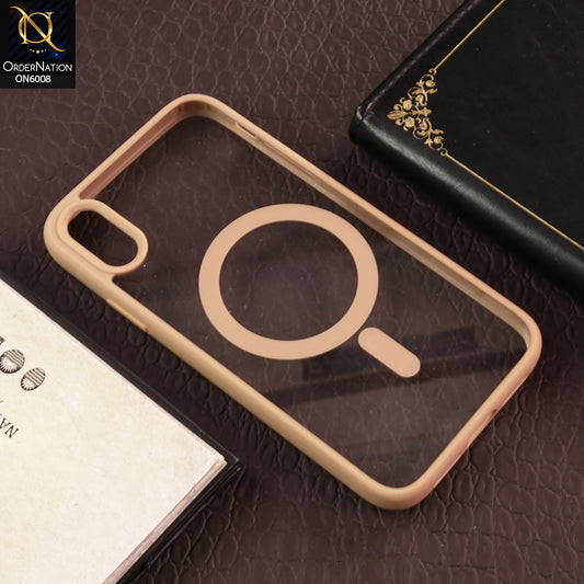 iPhone XR Cover - Brown - New Shockproof Textured Grip Silicone Cover With Premium Micro-Dot Textured Case