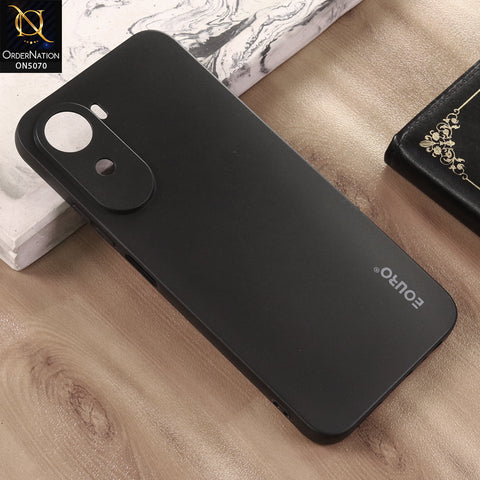 Xiaomi Redmi A7 Pro Cover - Black - Premium Shockproof Matte Silicone Phone Case with Camera Protection