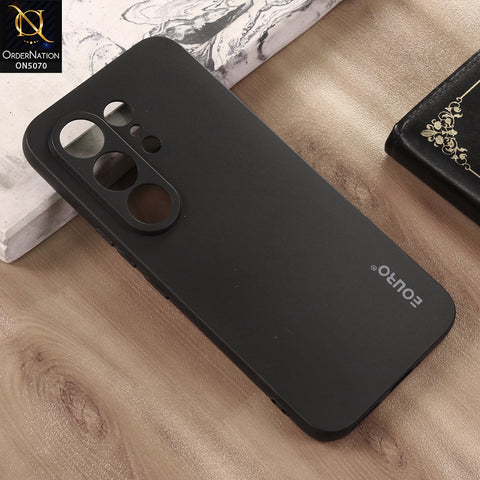 Tecno Camon 50 4G Cover - Black - Premium Shockproof Matte Silicone Phone Case with Camera Protection