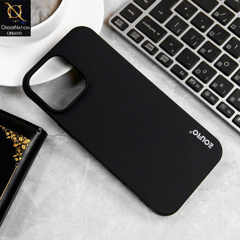 iPhone 16 Pro Max Cover - Black - New Liquid Silicone Soft TPU Case With Camera Protection