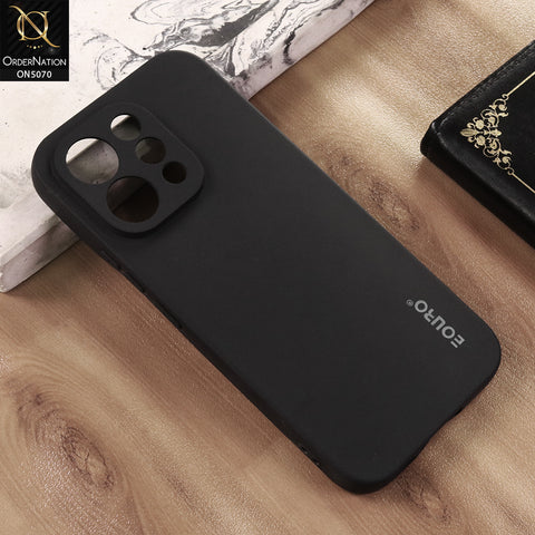 Vivo V70 Cover - Black - Premium Shockproof Matte Silicone Phone Case with Camera Protection