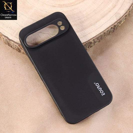 Google Pixel 9 Pro - Black -  New Liquid Silicone Soft TPU Case