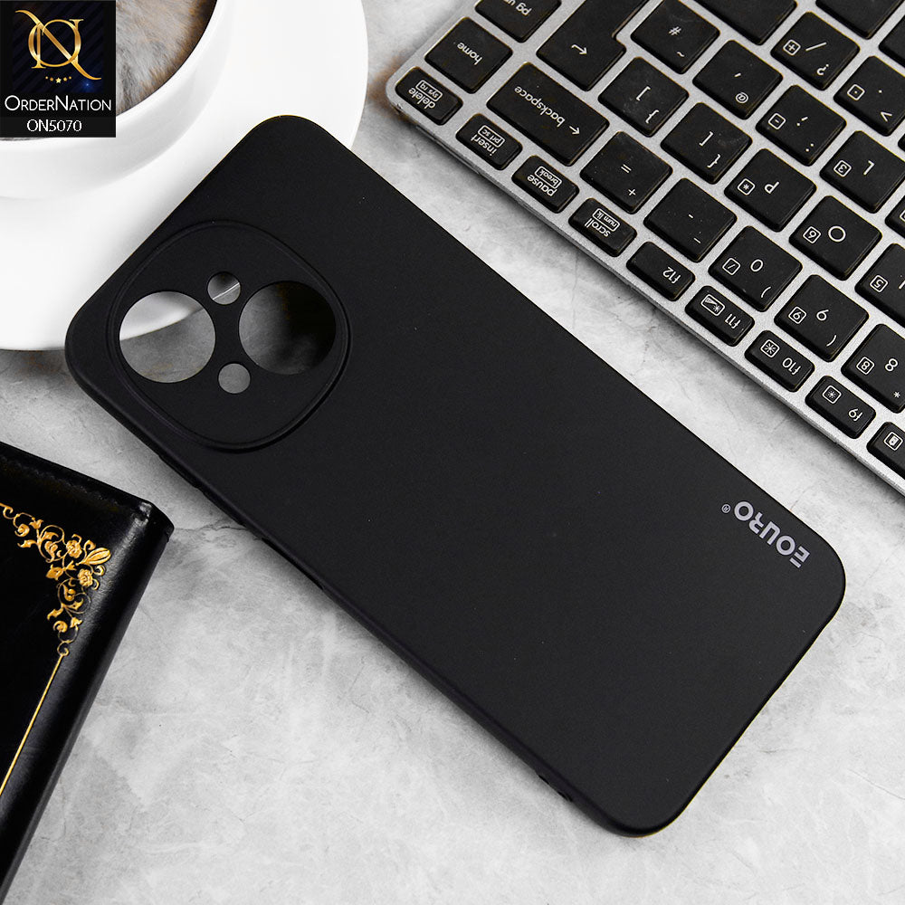 Tecno Pop 9 Cover - Black - New Liquid Silicone Soft TPU Case With Camera Protection