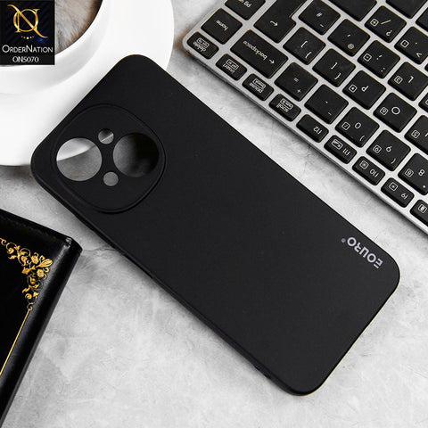 Tecno Pop 9 Cover - Black - New Liquid Silicone Soft TPU Case With Camera Protection