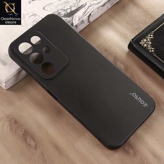 Realme C85 Cover - Black - Premium Shockproof Matte Silicone Phone Case with Camera Protection