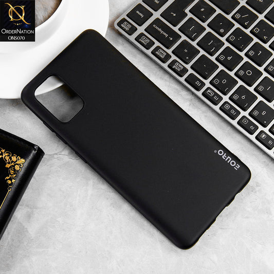 Samsung Galaxy A71 Cover - Black - New Liquid Silicone Soft TPU Case With Camera Protection