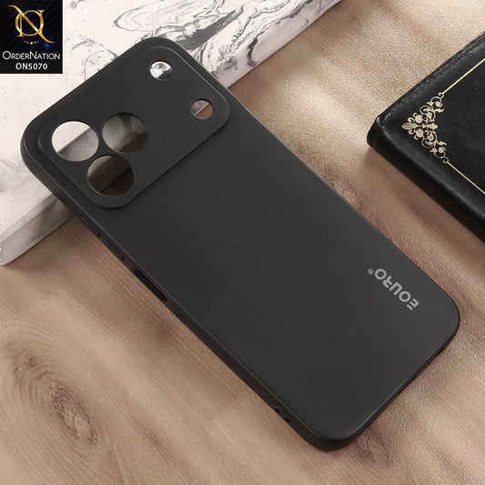 Tecno Spark 50 4G Cover - Black - Premium Shockproof Matte Silicone Phone Case with Camera Protection